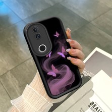 Ucuc Vivo V50 Uyumlu Siyah Silikon Kılıf Darbeye Dayanıklı Kamera Korumalı