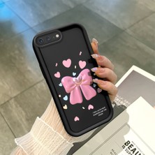 Ucuc iPhone 7 Plus/8 Plus Uyumlu Siyah Silikon Kılıf Darbeye Dayanıklı Kamera Korumalı