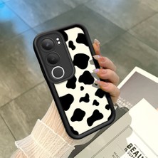 Ucuc Vivo Y19S 4G/Y19S Pro Uyumlu Siyah Silikon Kılıf Darbeye Dayanıklı Kamera Korumalı