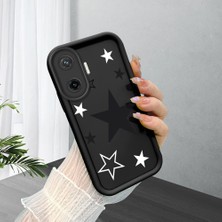 Ucuc Poco F7 Uyumlu Siyah Silikon Kılıf Darbeye Dayanıklı Kamera Korumalı