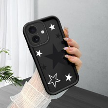 Ucuc iPhone 17 Uyumlu Siyah Silikon Kılıf Darbeye Dayanıklı Kamera Korumalı