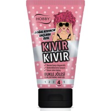 Hobby Kıvır Kıvır 150 ml Bukle Jölesi Doğal Kıvırcık Saçlar İçin Neme Dayanıklı Etkili Formül