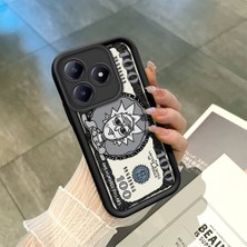 Ucuc Realme C63 4G/C61 Uyumlu Siyah Silikon Kılıf Darbeye Dayanıklı Kamera Korumalı