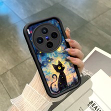 Ucuc Vivo X300 Uyumlu Siyah Silikon Kılıf Darbeye Dayanıklı Kamera Korumalı