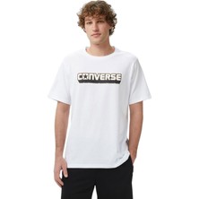 Converse Dimension Logo Beyaz Erkek Tshirt