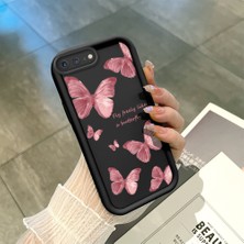 Ucuc iPhone 7 Plus/8 Plus Uyumlu Siyah Silikon Kılıf Darbeye Dayanıklı Kamera Korumalı