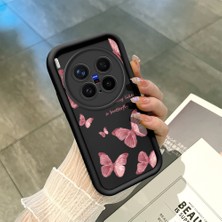Ucuc Vivo X300 Pro Uyumlu Siyah Silikon Kılıf Darbeye Dayanıklı Kamera Korumalı