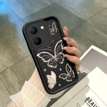 Ucuc Vivo Y27 5G/Y27S Uyumlu Siyah Silikon Kılıf Darbeye Dayanıklı Kamera Korumalı