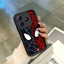 Ucuc Realme C63 4G/C61 Uyumlu Siyah Silikon Kılıf Darbeye Dayanıklı Kamera Korumalı