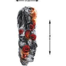 Dövme Kutusu Geçici Kol Kaplama Dövme – Çiçek Sanatı Motifi ile Doğanın Zarafeti ve Yaratıcılığın Buluşması!