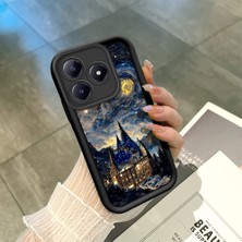 Ucuc Realme C63 4G/C61 Uyumlu Siyah Silikon Kılıf Darbeye Dayanıklı Kamera Korumalı