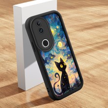Ucuc Vivo V50 Uyumlu Siyah Silikon Kılıf Darbeye Dayanıklı Kamera Korumalı