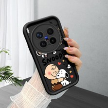 Ucuc Vivo X300 Pro Uyumlu Siyah Silikon Kılıf Darbeye Dayanıklı Kamera Korumalı