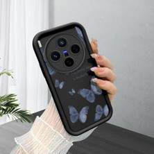 Ucuc Vivo X300 Uyumlu Siyah Silikon Kılıf Darbeye Dayanıklı Kamera Korumalı