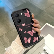 Ucuc Vivo Y27 5G/Y27S Uyumlu Siyah Silikon Kılıf Darbeye Dayanıklı Kamera Korumalı