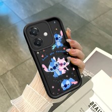 Ucuc Oppo A3/A3X 4g/5g Uyumlu Siyah Silikon Kılıf Darbeye Dayanıklı Kamera Korumalı