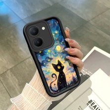 Ucuc Vivo Y27 5G/Y27S Uyumlu Siyah Silikon Kılıf Darbeye Dayanıklı Kamera Korumalı