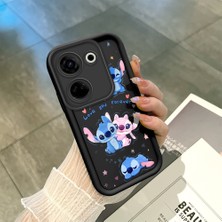 Ucuc Tecno Camon 20(CK6N) Uyumlu Siyah Silikon Kılıf Darbeye Dayanıklı Kamera Korumalı