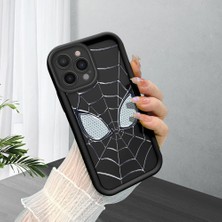 Ucuc iPhone 12 Pro Max Uyumlu Siyah Silikon Kılıf Darbeye Dayanıklı Kamera Korumalı