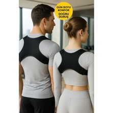 Figiza Kifoz Skolyoz Kamburluk Önleyici Omuz Sırt Dik Duruş Korsesi Ortopedik Duruş Düzeltici Kadın Erkek
