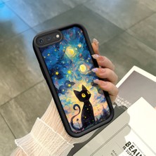 Ucuc iPhone 7 Plus/8 Plus Uyumlu Siyah Silikon Kılıf Darbeye Dayanıklı Kamera Korumalı