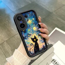 Ucuc Vivo X200 Fe Uyumlu Siyah Silikon Kılıf Darbeye Dayanıklı Kamera Korumalı