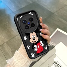 Ucuc Vivo X300 Pro Uyumlu Siyah Silikon Kılıf Darbeye Dayanıklı Kamera Korumalı