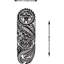 Dövme Kutusu Geçici Kol Kaplama Dövme – Güneş, Güç ve Aydınlanma