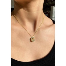 Spossy Silver Jewelry G Harf Kolye