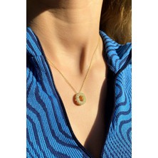 Spossy Silver Jewelry O Harf Kolye