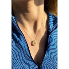 Spossy Silver Jewelry Ö Harf Kolye