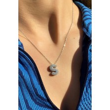 Spossy Silver Jewelry S Harf Kolye