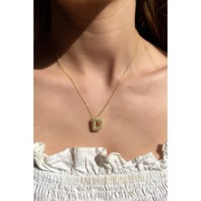 Spossy Silver Jewelry D Harf Kolye