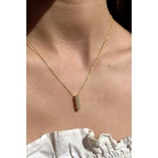 Spossy Silver Jewelry I Harf Kolye