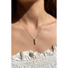 Spossy Silver Jewelry I Harf Kolye