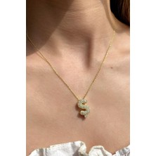 Spossy Silver Jewelry Ş Harf Kolye