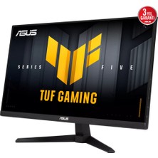 Asus Tuf Gaming 24.5 İnç 240Hz Monitör 1920x1080 Çözünürlük ve 0.3ms Tepki Süresi ile Oyun İçin