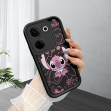 Ucuc Tecno Camon 20(CK6N) Uyumlu Siyah Silikon Kılıf Darbeye Dayanıklı Kamera Korumalı