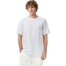 Converse 3D Logo Beyaz Erkek Tshirt