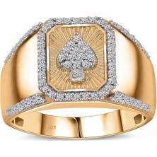 Winners Jewels Maça Ası Taşlı Yüzük