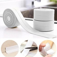 İlkyaz Fashion Beyaz Su Sızdırmaz Lavabo Kenar Bandı (3.2m)