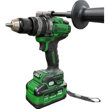 Haıspro Profesyonel Darbeli Matkap S30 RB-2111 21 V 4.0 Ah Çift Akülü