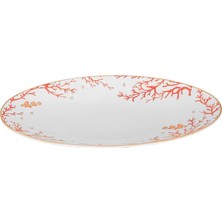 Qua Home Red Deep Kayık Tabak 32 cm