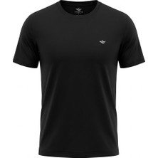 Crosstime 5036 0 Yaka Siyah Erkek Tshirt