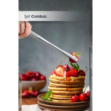 Orvila Masterchef Şef Cımbızı Metal 25 cm - Süs Cımbız Maşası