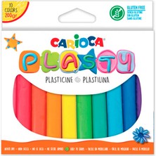 Carioca Plasty Kurumayan Oyun Hamuru 10 Renk - 200 Gr
