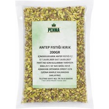 Aeb-Penna Kırık Antep Fıstığı 200 gr (Yerli Üretim-Orijinal Antep Üretim)