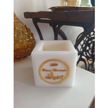 Hureggo Vintage ''hasan Karaoğlu Crypıo Carbon Energy ''kokulu Mum & 10X10X10 cm