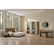 Doressa Vanta Orta Reflekte  Camlı Yatak Odası Takımı