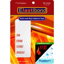 True Tape Elastibond Protez Saç Bandı Oval ( 1" A ) - (2,5cm x 7.5cm) 36 Adet